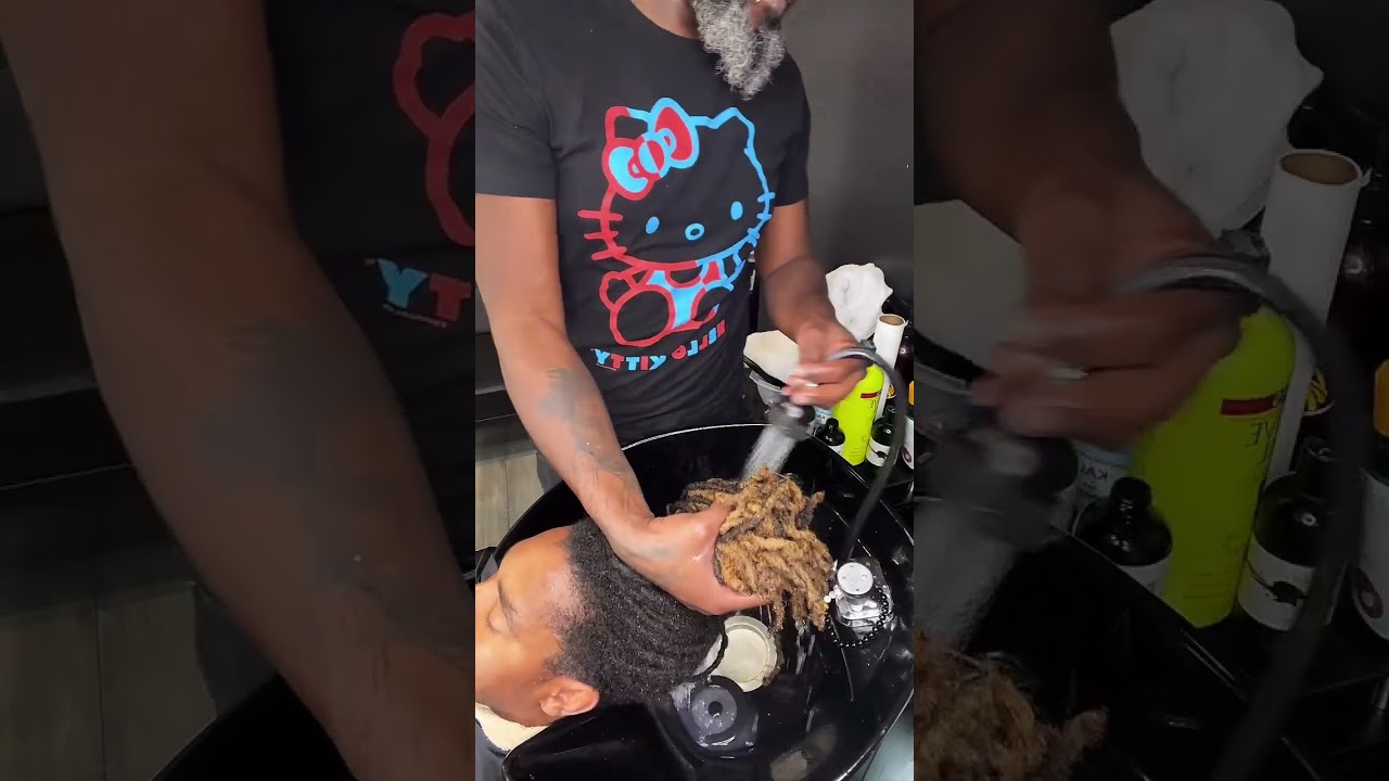 How to wash and retwist locs #locs #naturalhair #hair #hairstyle