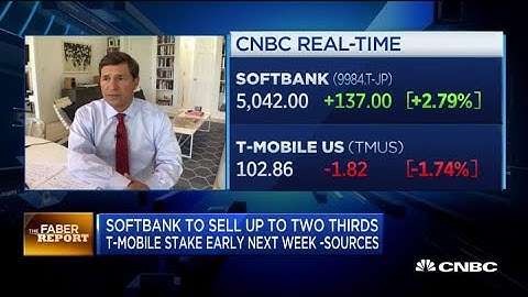 SoftBank to sell up to two-thirds of T-Mobile stake early next week: Sources