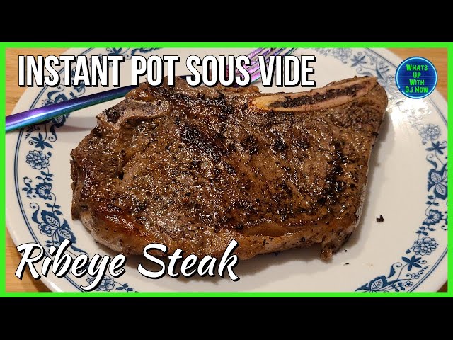 NINJA FOODI GRILL-NY STRIP-Sous Vide -Most Tender Steak Ever! 