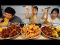 싱어송라이터 가수 유라(YOURA) 님과 중식 메뉴 싹 다 시켰습니다!! (Jajangmyeon &amp; Jjamppong) 먹방!! - Mukbang eating show