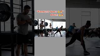 “Athletes Sync Gym Stretch | Extreme Flexibility Challenge 🔥💪 #Shorts”gym stretching challenge
