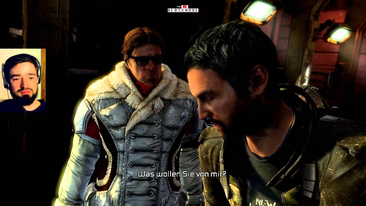 we play Oldschool - Dead Space 3 Folge 2 Part 1 (Let´s Play/Deutsch/Facecam)