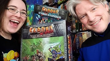All the Games with Steph: CLANK in SPACE! With Cyber Station 11 Expansion