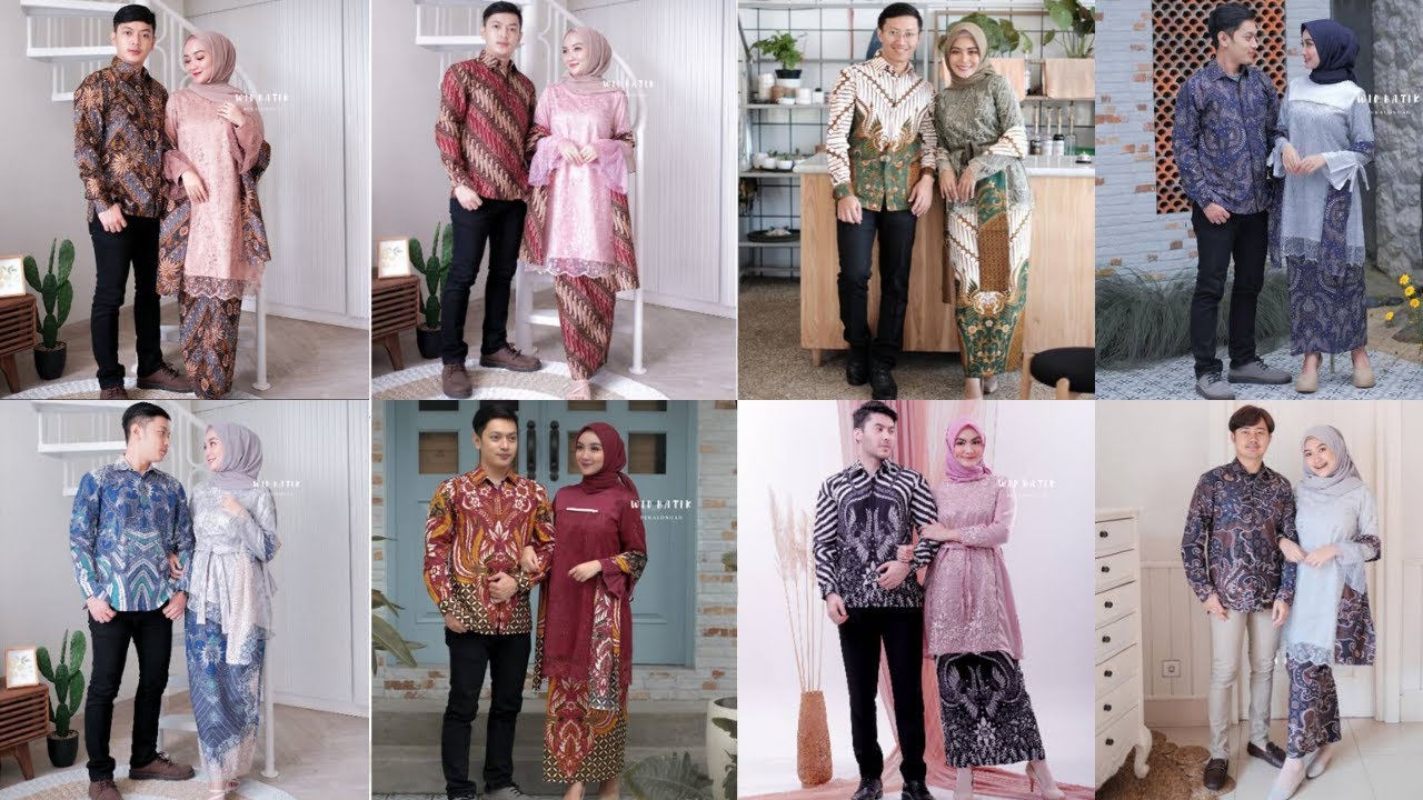 TREND MODEL BAJU BATIK COUPLE DAN KEBAYA MODERN KEKINIAN ...