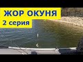 Жор окуня. Рыбалка на КВХ с лодки удалась! Ловля окуня на КВХ порадовала уловом! 2 серия