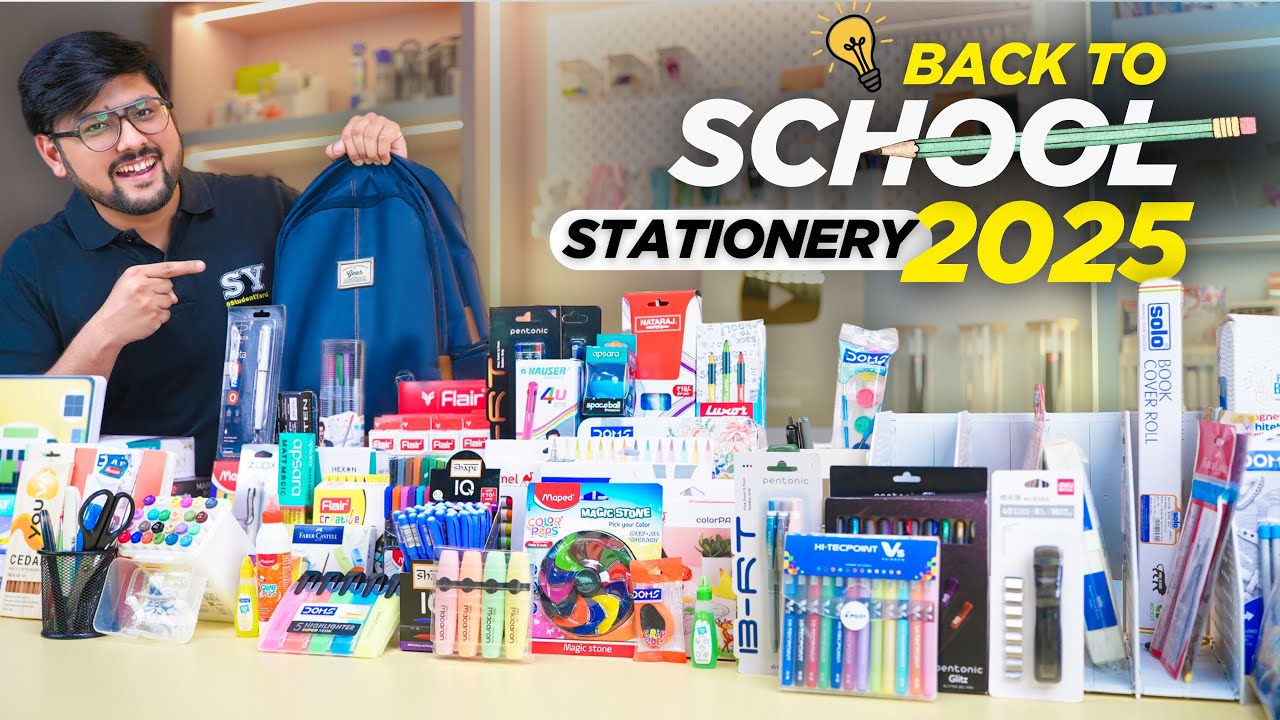 📚 Back-to-School 2025: ✏️ Must-Have Pens, 📒 Notebooks, 🎨 Art Supplies & More!