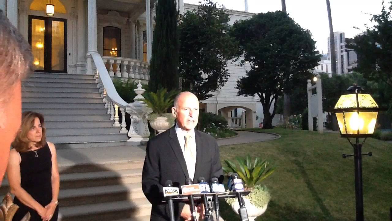Gov. Jerry Brown discusses 2014 general election campaign