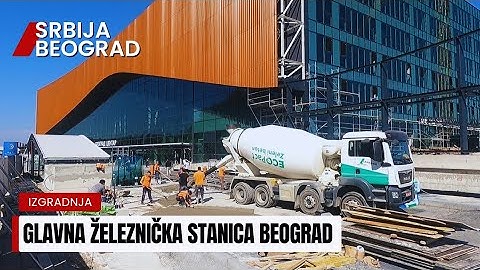 Glavna železnička stanica Beograd Centar Intenzivno na završnim radovima