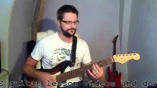 Chord Voicings - Half Diminished 7ths p1 🎸 | Electric and Acoustic Guitar