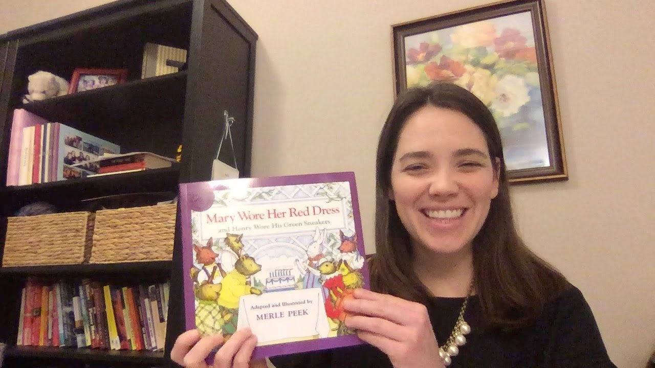 mary wore her red dress read aloud Mary Wore Her Red Dress