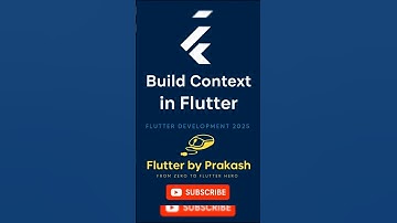 BuildContext in Flutter Explained | Widget Tree, Navigation & Best Practices #flutter#dart#shorts