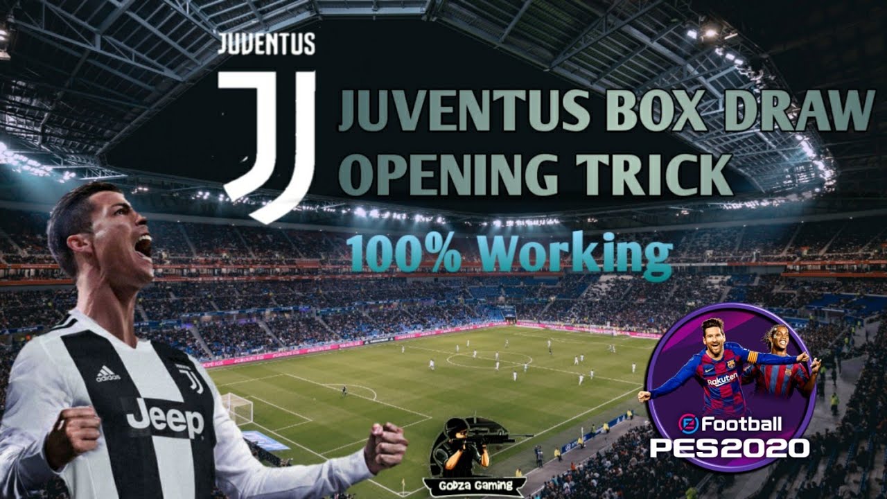 Pro Evolution Soccer Juventus Box Draw Trick Box Opening Godza