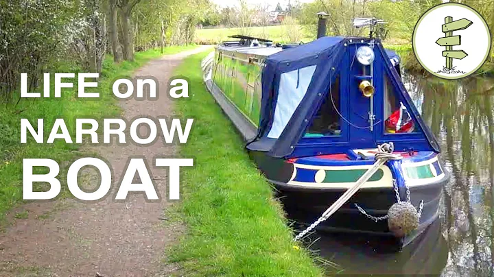 TV Journalist Quits His Job to Live on a Tiny House Boat & Cruise UK Canals Full-Time