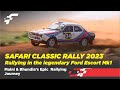 East african safari classic rally 2023  rajesh maini  ford escort mk1 rallysport