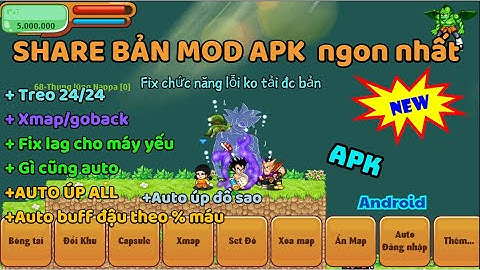 Ngọc Rồng Online -Bản Mod NRO Chính Trên Điện Thoại Hỗ Trợ All SERVER Fix lỗi ko tải đc ở tất cả bản