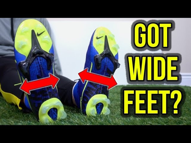 wide fit football boots