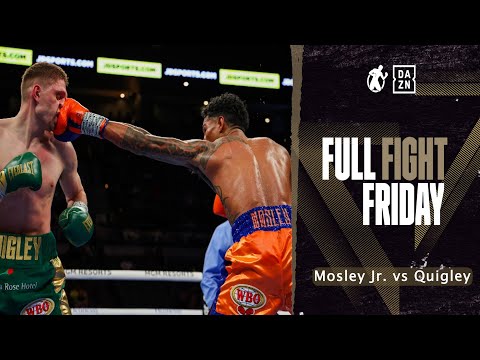 FullFightFriday Jason Quigley Vs Shane Mosley Jr