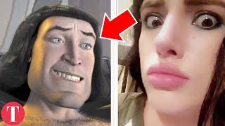 10 HOT Celebs Who Look Like UGLY Cartoon Characters *Hilarious*