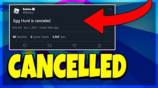 ROBLOX EGG HUNT 2021 CANCELLED (REPLACED WITH METAVERSE EVENT?) | ROBLOX DRAMA