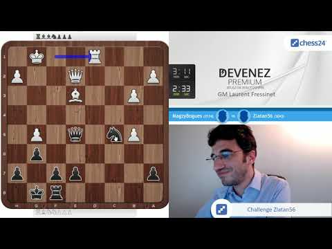 Carlsen vs. Fressinet, the "too weak, too slow" rematch!