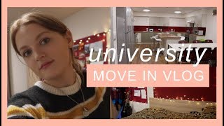 VLOG: Moving into Uni / Room Tour @ Uni of York #008