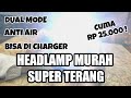 HEADLAMP MURAH SUPER TERANG | OUTDOOR EQUIPMENT VLOG 003