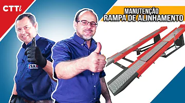 Como nivelar uma rampa de alinhamento?