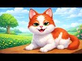 Meow Meow Billi😻|Fanny Cat Song| Learn Animal Sounds|latest Meow meow song 7