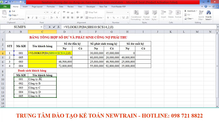 Cách sử dụng hàm vlookup trong kế toán năm 2024