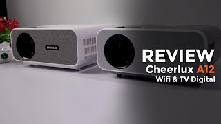 PROYEKTOR 1 JUTAAN UDAH ADA TV DIGITAL ! | REVIEW AVIEWLUX BY CHEERLUX A12