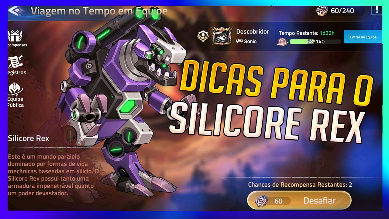 PERSONAGENS E ESTRATÉGIAS PARA O SILICORE REX - BOSS DA NEW ERA SEMANA ...