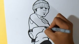 cómo dibujar un cholo Graffiti | Wizard art - by Wörld - YouTube