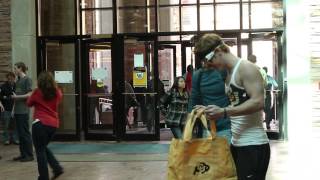 Freezing Flash Mob at CU Boulder