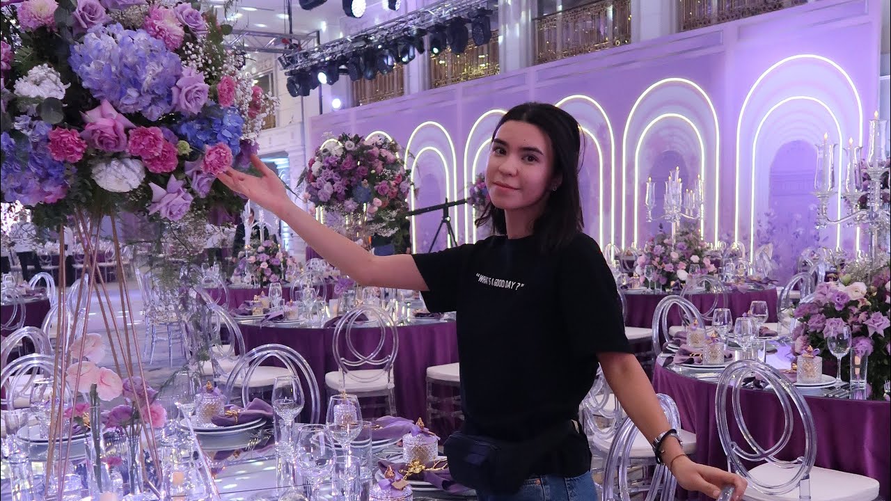 Работа декоратором | как проходит оформление свадеб | влог - YouTube