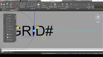 Dynamic Block with Attribute: Grid Line