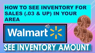 WALMART USE BRICKSEEK TO SEE INVENTORY FOR 3 CENT SALE