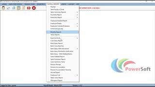 3 Payroll Reports - WCF ANNUAL RETURNS - EXCEL EXPORT screenshot 4