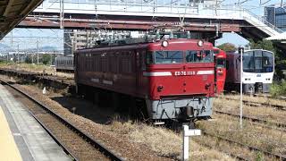 秋は銀釜】横っ腹には「がんばろう東北！」鳥栖駅で白缶と並ぶ銀