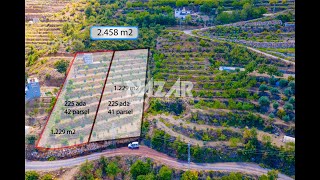 Alanya Fakırcalı Köyünde Satılık 2.458 M² Tarla