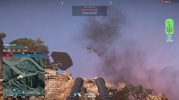 PlanetSide 2 flying sunderer