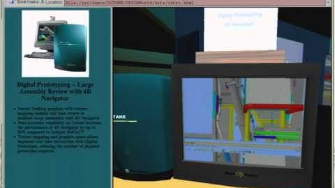 Silicon Graphics. OCTANE Demo: Catia World