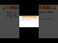 #rrbntpc2026 RRB NTPC 05 June 2025 Shift 1 Mathematics Question - 05