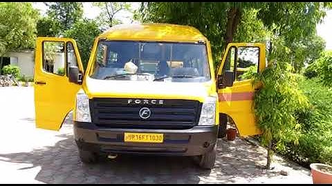 GPS installation in tempo traveller