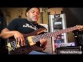 Anthony Wellington demos a Fodera Monarch Elite 5 w/ Aguilar TH500 & SL112