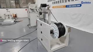 Smaller Automatic Cable Feeding Machine Working With Wire Cutting And Stripping Machine