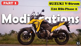 Best Accessories For V-Strom 250SX ?? In 2024  | GPS Mount, Extended Windshield, Cruz Control