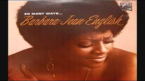 Barbara Jean English  So Many Ways  LP 1972