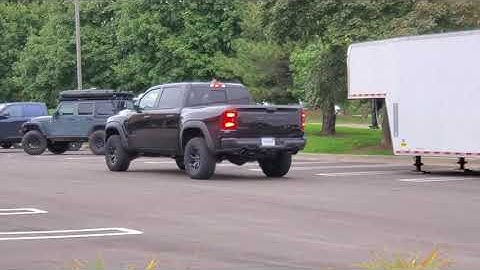 Ram TRX Launch Control Test