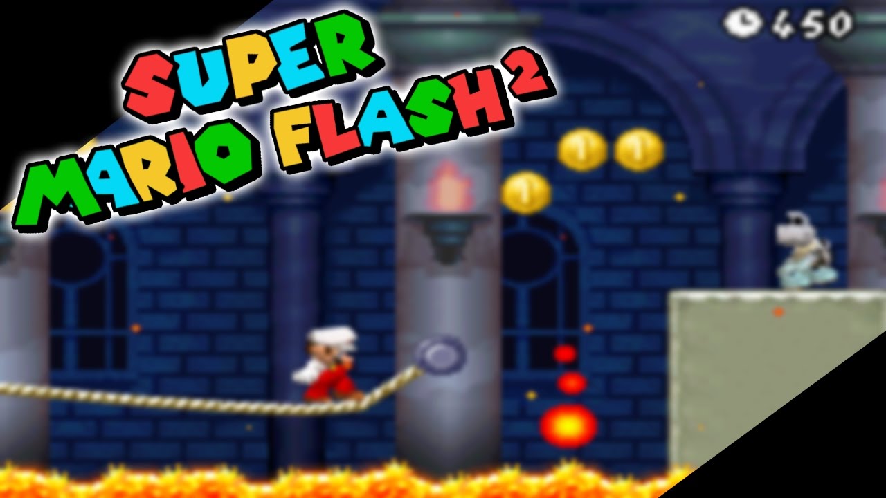 new super mario bros flash