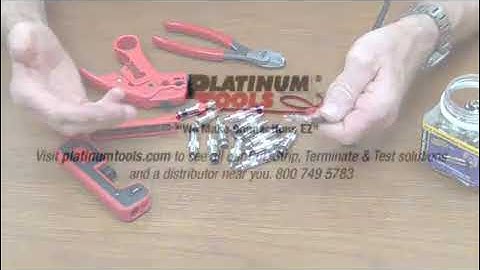 How To  Install SealSmart RCA Connectors